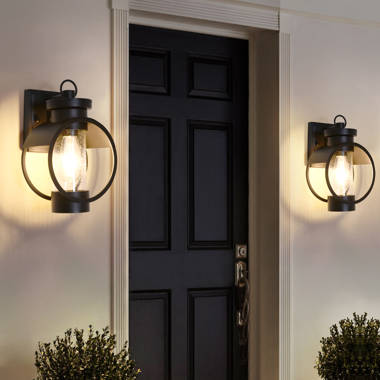 Honeywell h black led on sale outdoor wall light